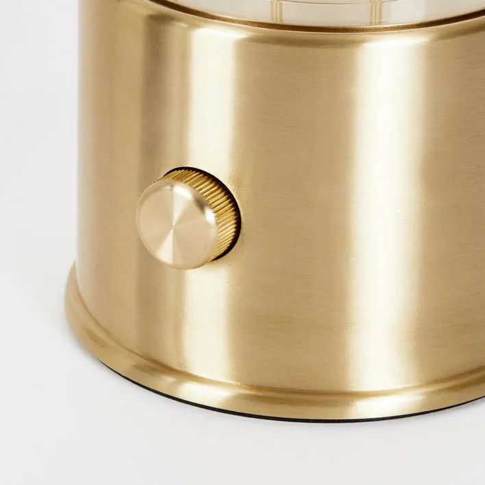 The Muse Portable Lamp | Solid Brass