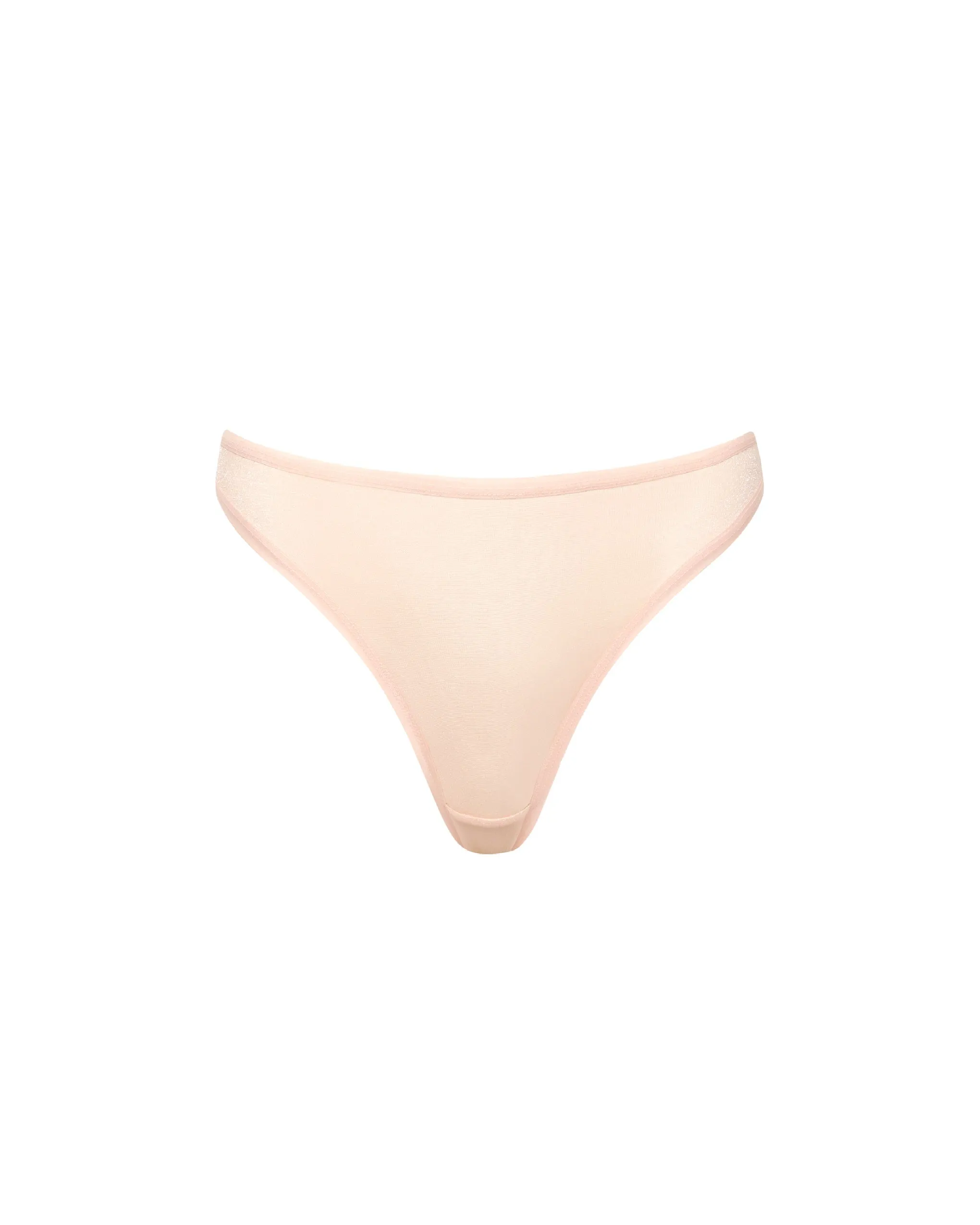 Thena High-Waist Thong Frosted Caramel