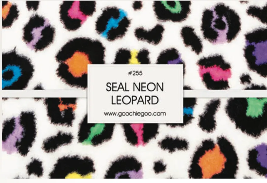Throw / Seal Neon Leopard *