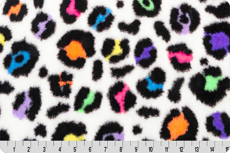 Throw / Seal Neon Leopard *