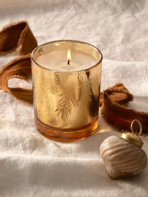 Thymes Frasier Fir Candle Gilded Gold - 6.5oz