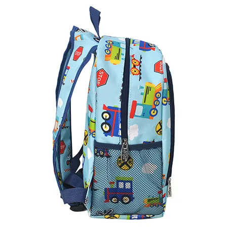 Train Print Small Size NGIL Canvas Backpack