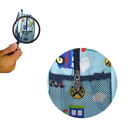 Train Print Small Size NGIL Canvas Backpack