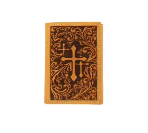 Triple Cross Trifold Wallet