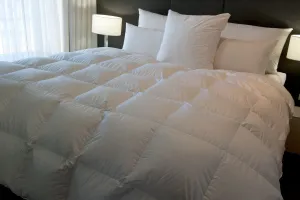 Ultra Light Baffle Boxed Super King Size Quilt 98-99% White Premium Hand Select Polish Goose Down 5 Blanket Warmth 900  Fill Power