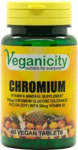 Vegan Chromium 200µg Tablets