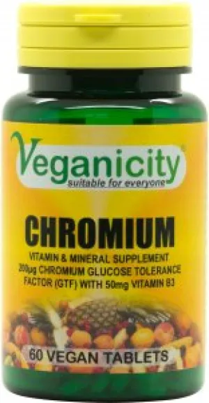 Vegan Chromium 200µg Tablets