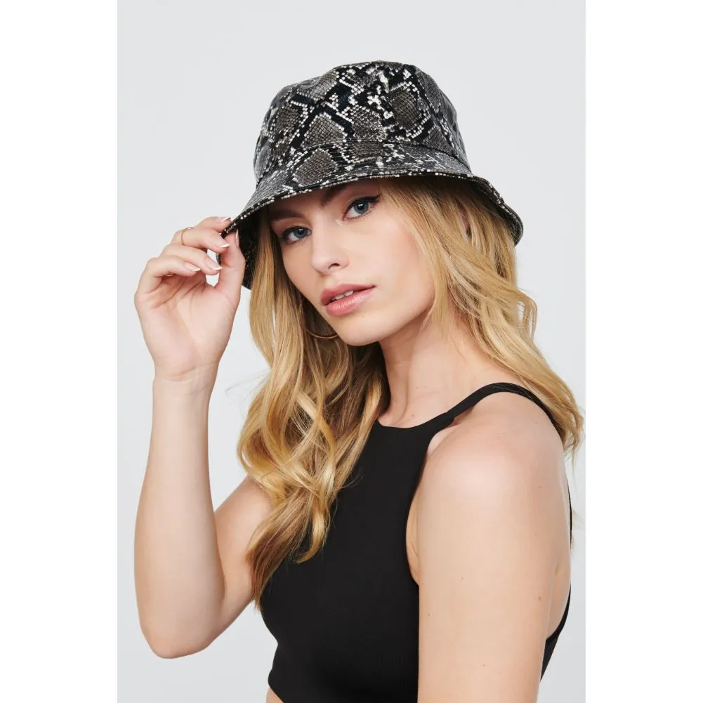 Vegan Leather Bucket Hat Bucket Hat