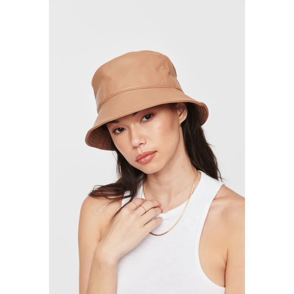 Vegan Leather Bucket Hat Bucket Hat
