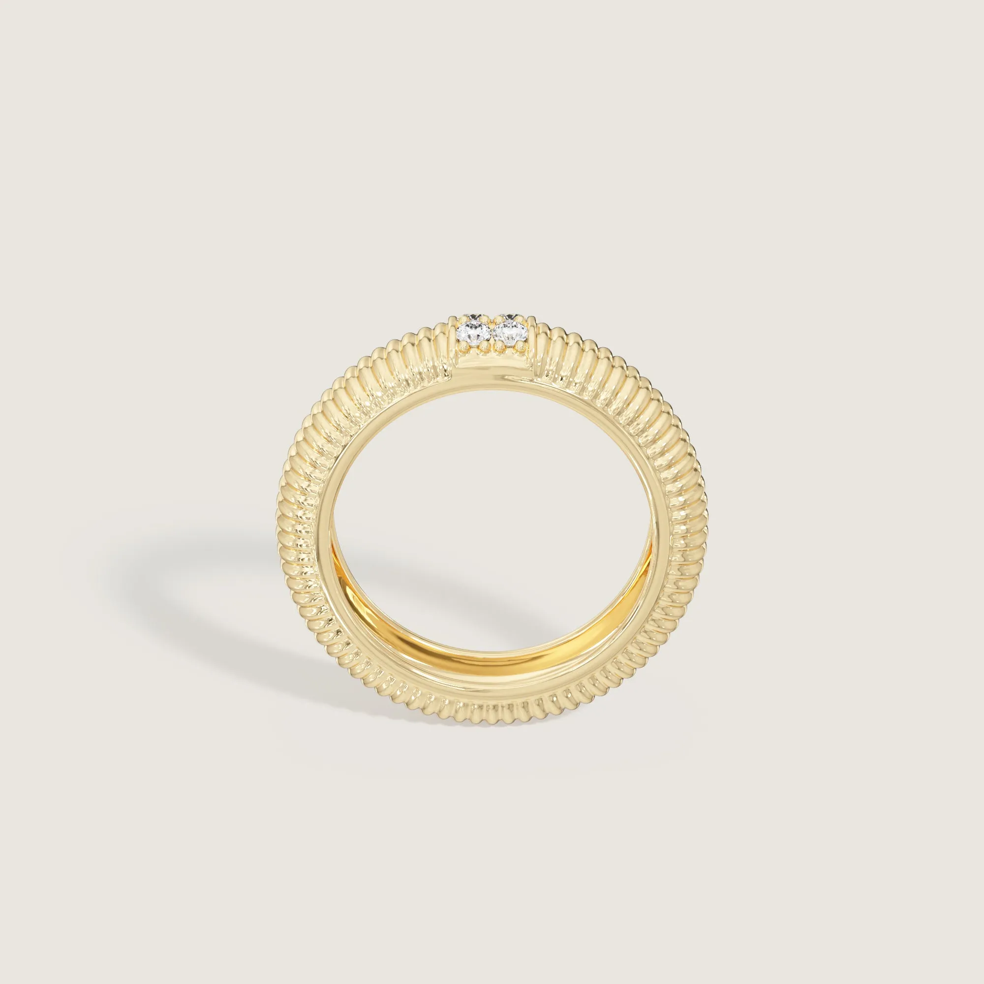 Vertical Serpentine Cluster Ring