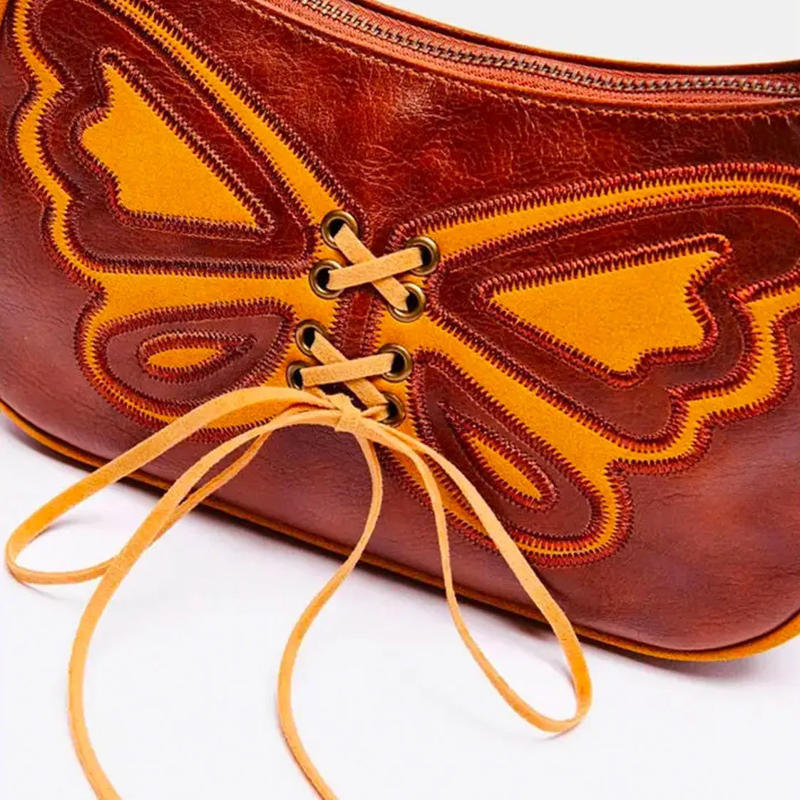 Vintage Butterfly Shoulder Bag