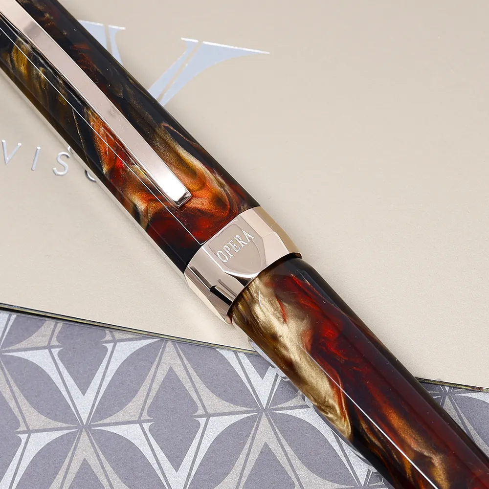 Visconti Opera Master Fountain Pen "Firestorm" Limited Edition