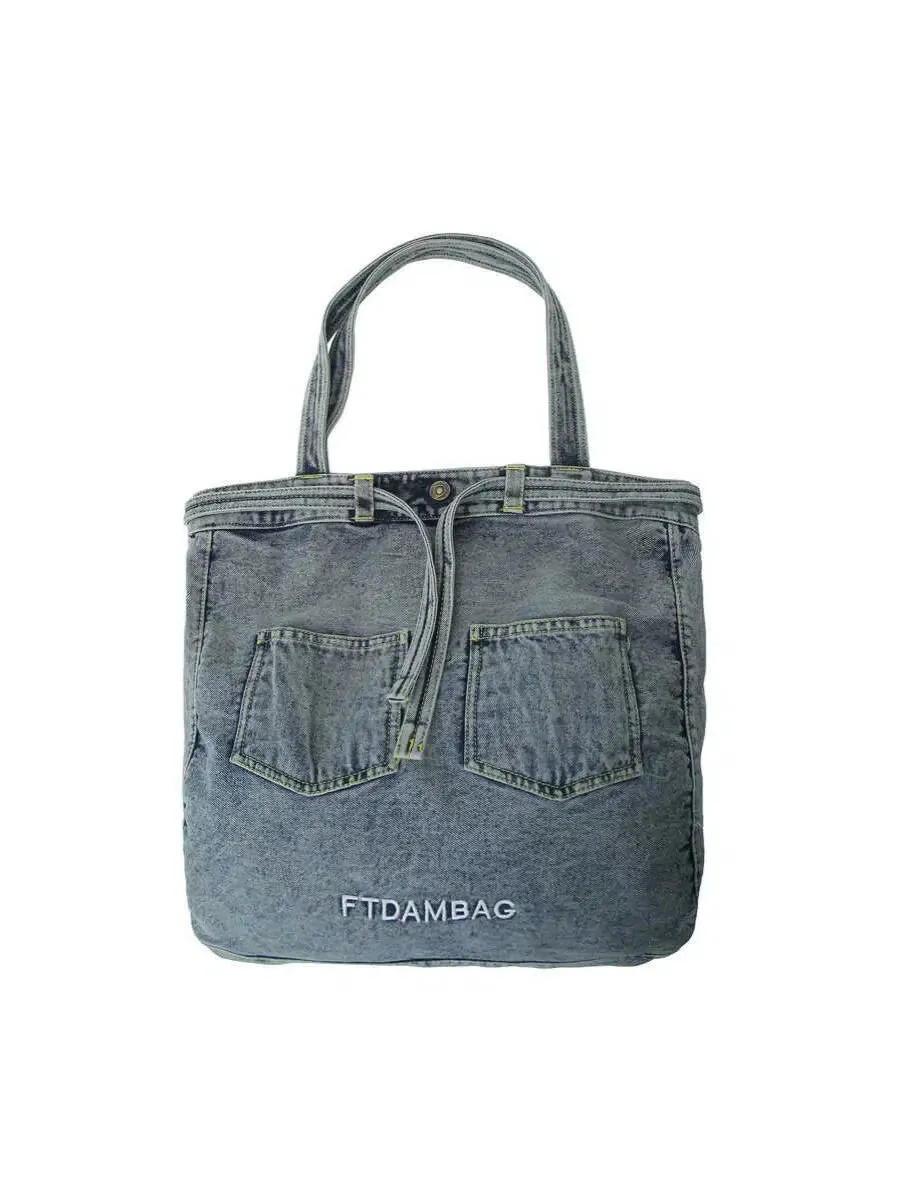 Vvsha  Christmas Gift Denim-Style Fashion Canvas Bag