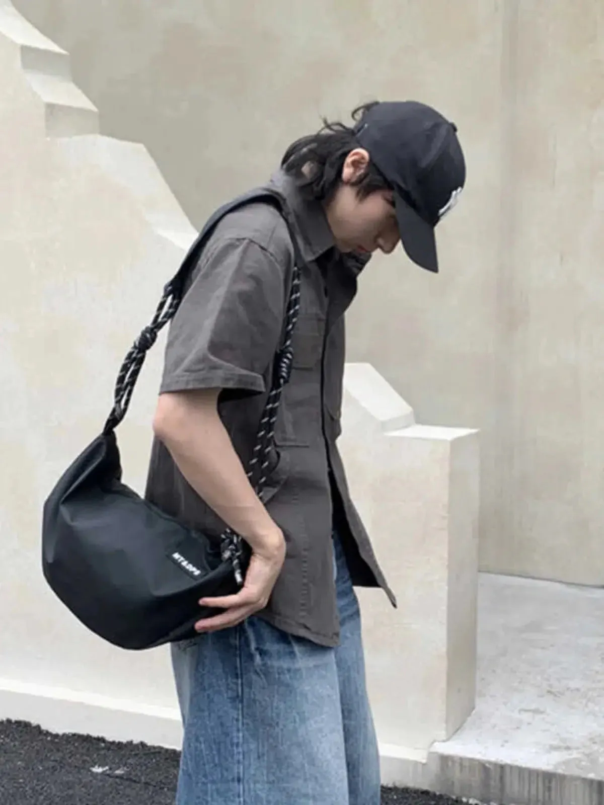 Vvsha  Christmas Gift Rope Strap Casual Crossbody Bag