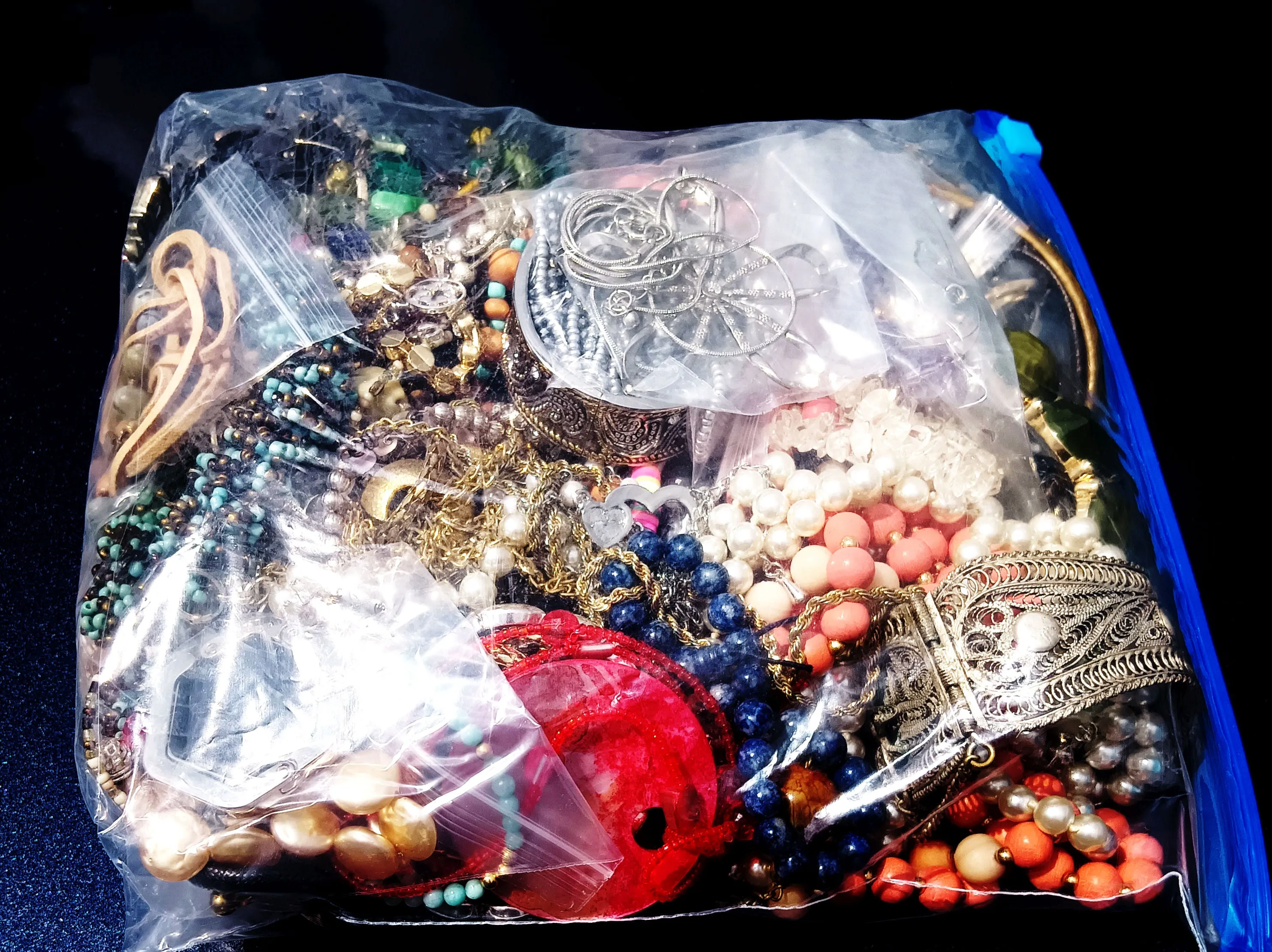 Wearable Mixed Costume Jewelry Mystery Bag #12 - 5 Pounds