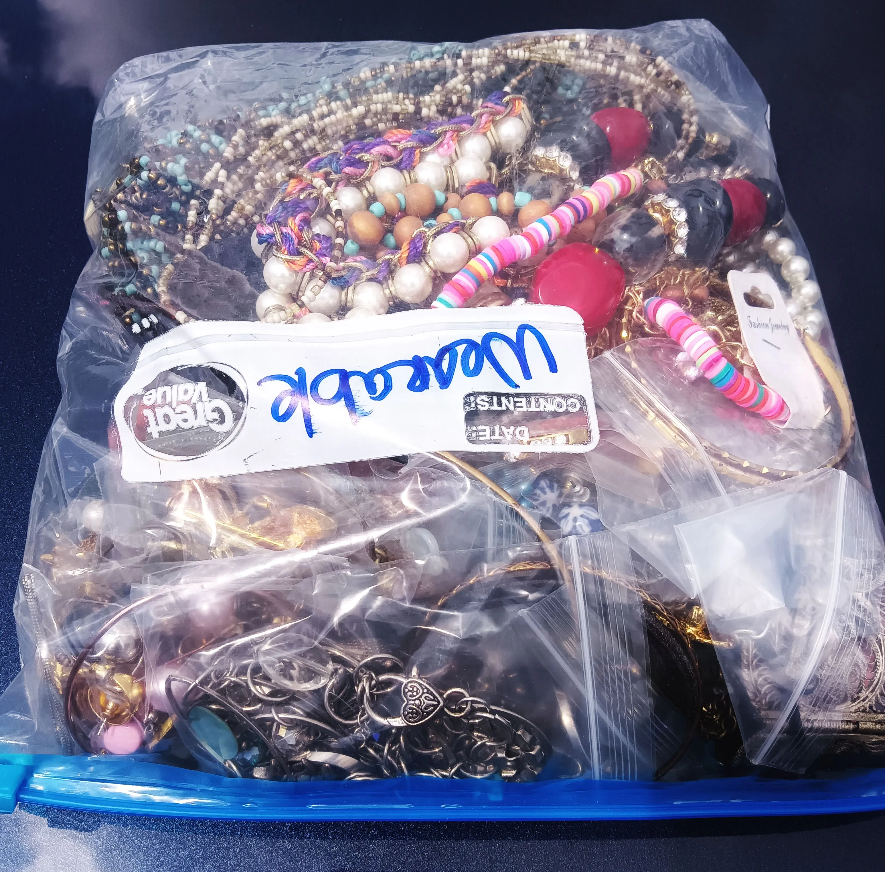 Wearable Mixed Costume Jewelry Mystery Bag #12 - 5 Pounds