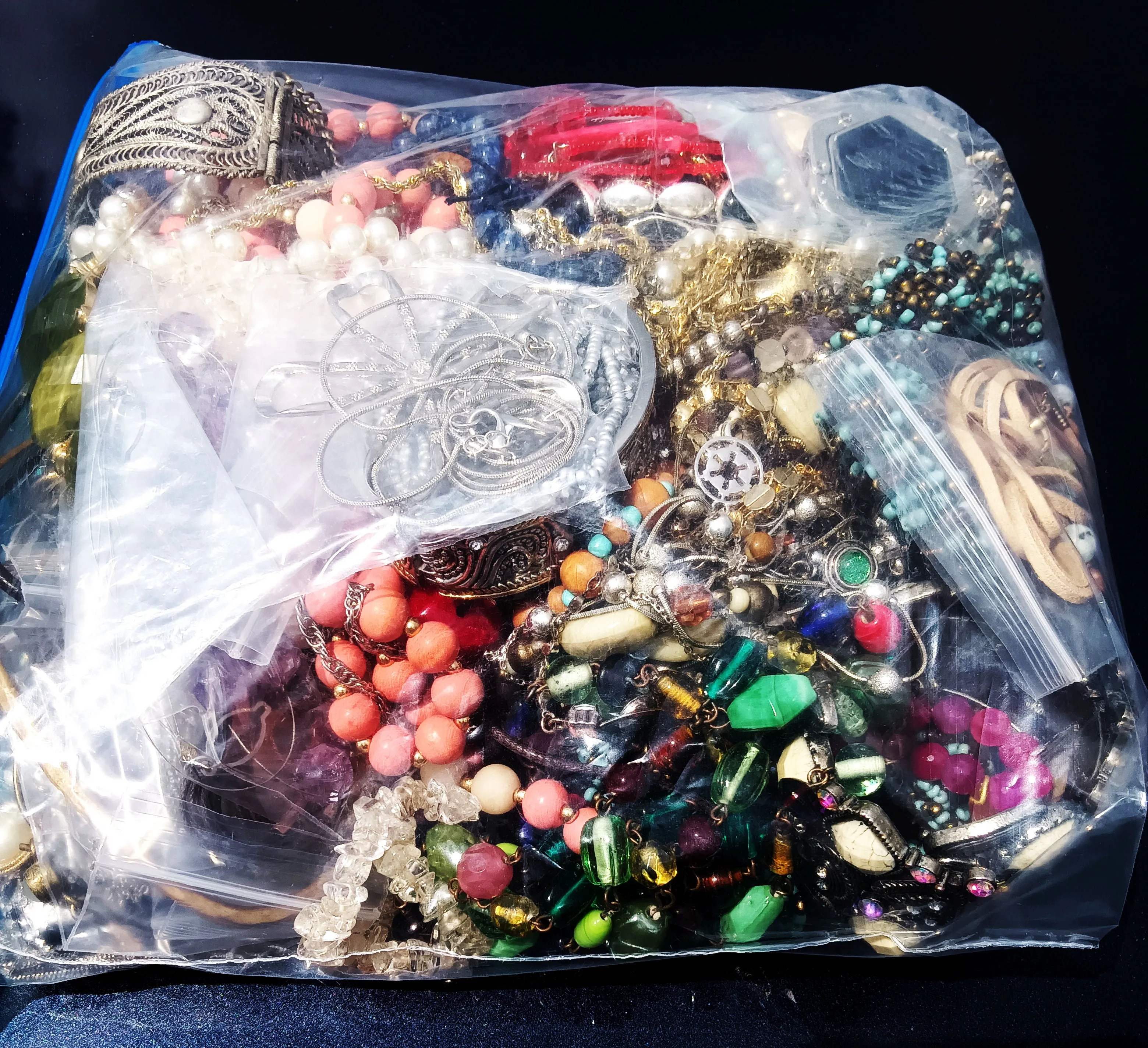Wearable Mixed Costume Jewelry Mystery Bag #12 - 5 Pounds