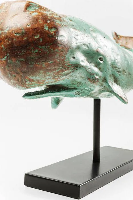 Whale Base Deco Figurine