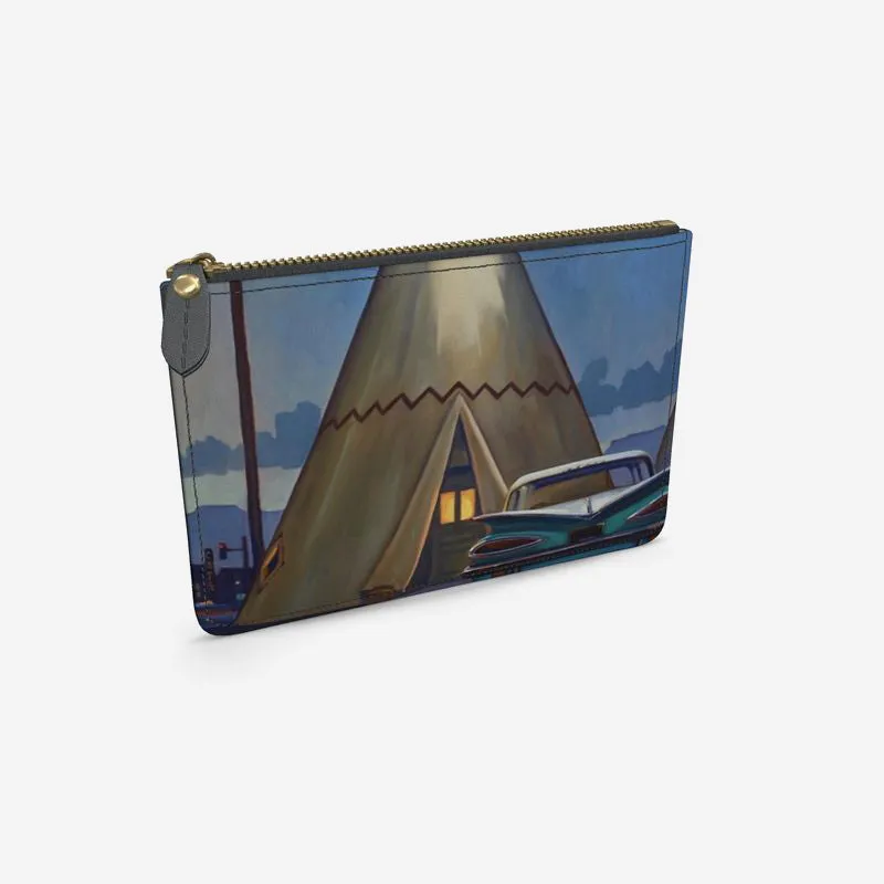 WigWam Nocturne Leather Clutch