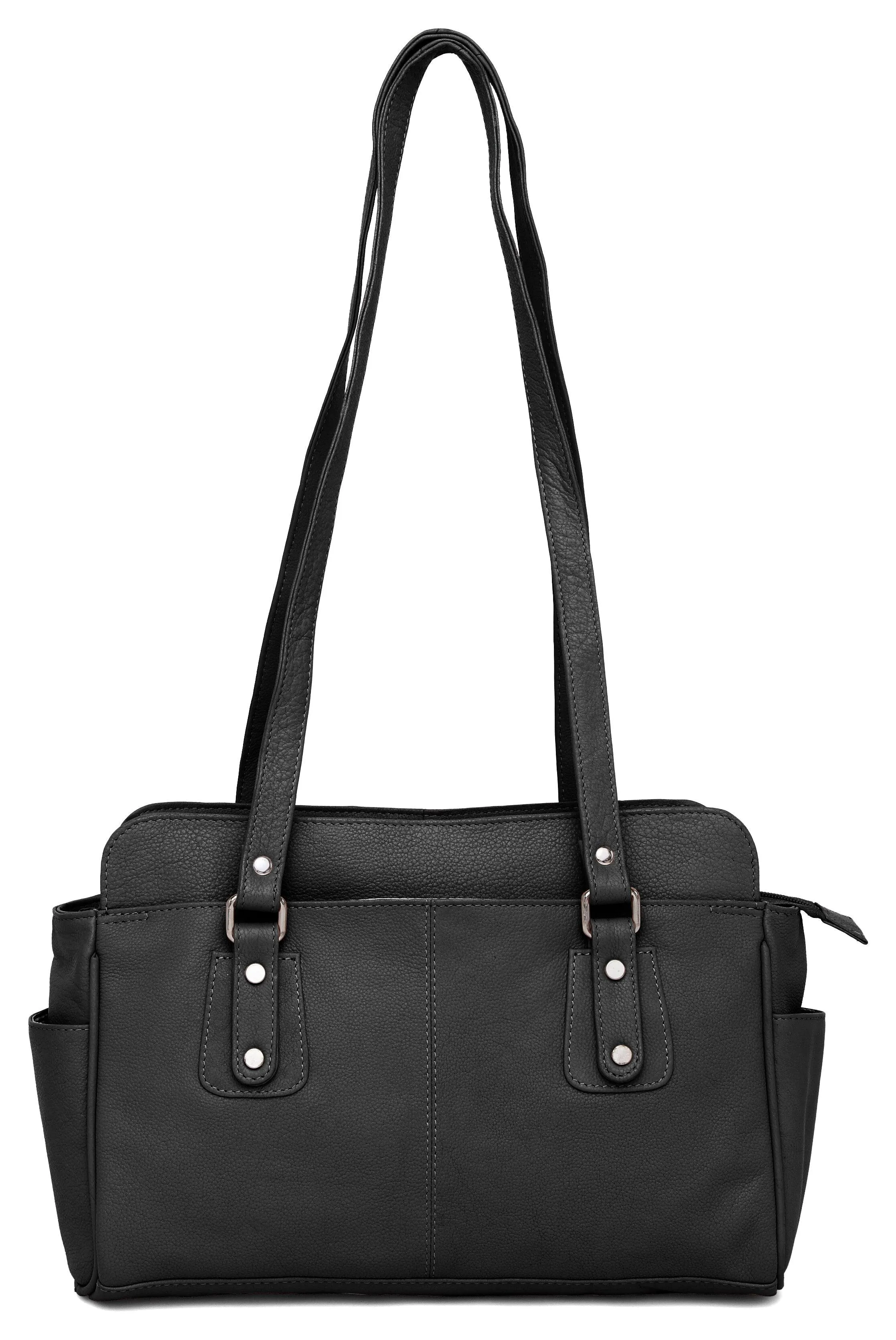 WildHorn® Upper Grain Genuine Leather Shoulder Bag for Girls & Women.