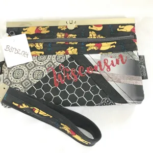 Winnie the Pooh Wisconsin Woman Wallet-Wristlet-Purse - Wallet Deluxe