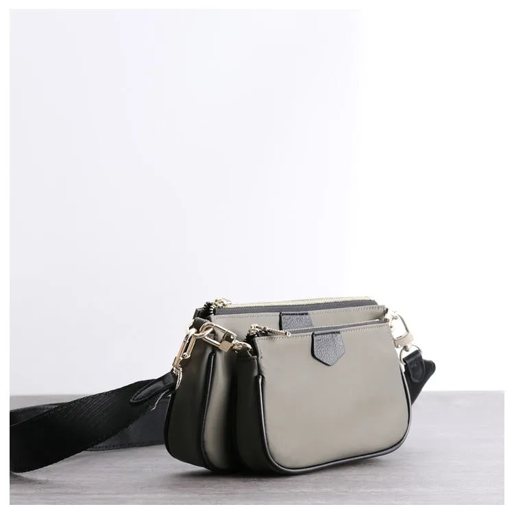 Womens Nylon Mini Shoulder Bag Womens Black Nylon Chain Shoulder Purse Nylon Chain Purse for Ladies