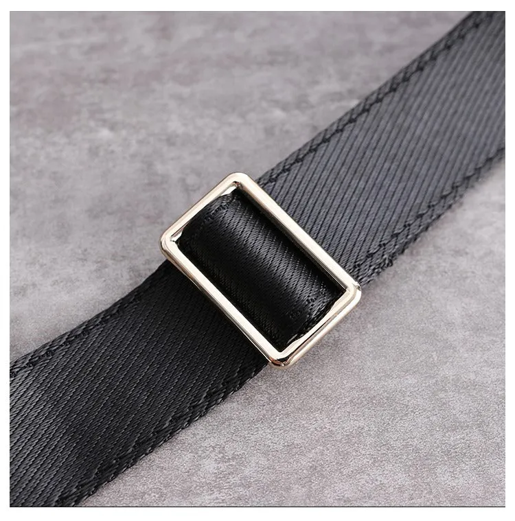 Womens Nylon Mini Shoulder Bag Womens Black Nylon Chain Shoulder Purse Nylon Chain Purse for Ladies