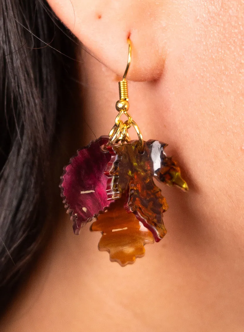 Woodland Leaves Earrings