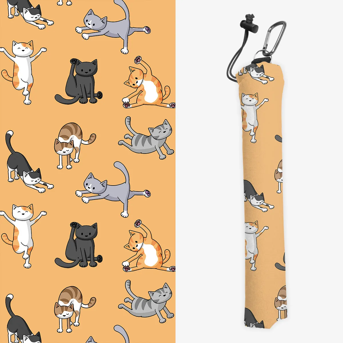 Yoga Cats Playmat Bag