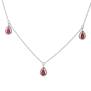 ZP1017 Color Pendant in 14k Gold with Diamonds