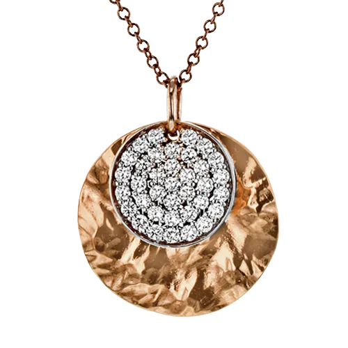 ZP1124 Pendant in 14k Gold with Diamonds
